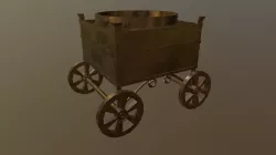 Wheeled Bronze Laver