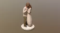 Willow Tree Promise, Sculpted Cake Topper