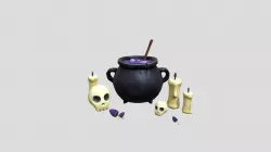 Witch cauldron