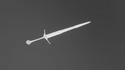 Witcher Steel Sword Design