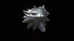 witcher wolf necklace