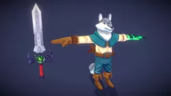 Wolf Character