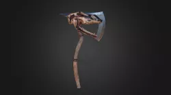 Wolf Skull Axe