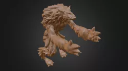 WolfMan (inspired by Ralph from Rampage)