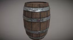 Wooden Barrel