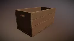 Wooden crate