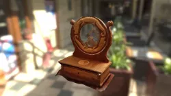 Wooden Shaving Stand