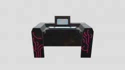 Worn futuristic computer