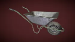Worn Wheelbarrow