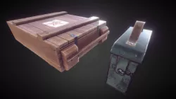 WW2 Ammo boxes
