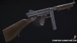 WW2 Thompson Submachine gun