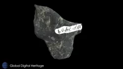 XFP-074 Stemmed Biface, Sanak Island, Alaska