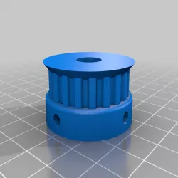 XL Pulley Shaft 10mm 20 teeth