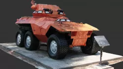XM800 Armored Scout Vehicle (3D Scan)