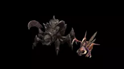 Zergling & Roach idle animations