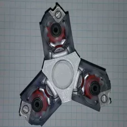 10/22 Fidget Spinner Tri-Coupler