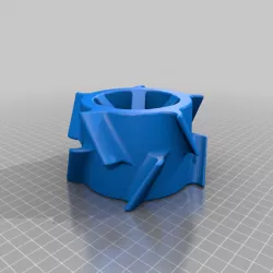 120MM Paddle Wheel for Redcat Racing Blackout XBE, 12MM Hex