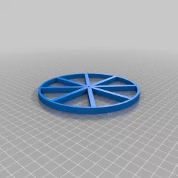 3-inch radius deployment zone markers
