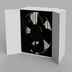 3D printed Soldering Fume extractor