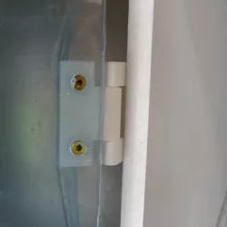 3D Printer enclosure hinge (for 4mm acrylic)
