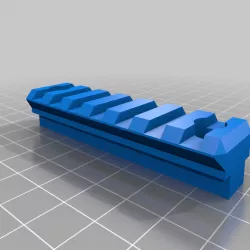 AAC-T10 7 Slot Rail Segment