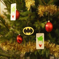 Batman/Joker christmass ornament/ Décoration de noël