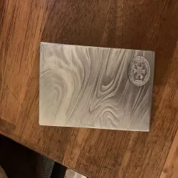 Beskar Ingot with Damascus Pattern