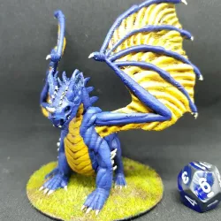 Blue Dragon for 28mm Tabletop Roleplay