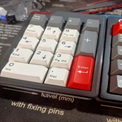 Canoe keyboard numpad 3d print