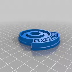 Capsule Corp Key chain