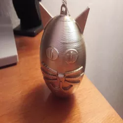 Cat Christmas bauble