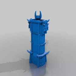 chaos wall towers and warshine