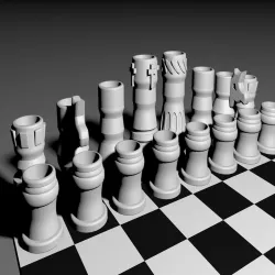 Chess set [drinking edition]