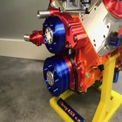 Chevy LS3 (11/15) / Main Pulley extension
