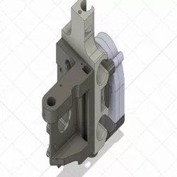 Coolice Hypercube Evolution Rev.3 Aero & BLtouch Holder LM10 Bearings