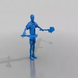 corpse cart zombie - undead - tm