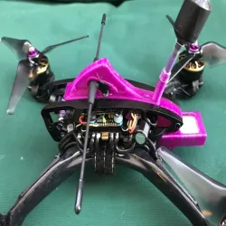 Diatone GTX549 Top Cage TPU Antenna adapter mount 