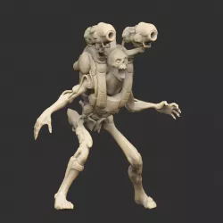 Doom Revenant Posed Detailed For Resin