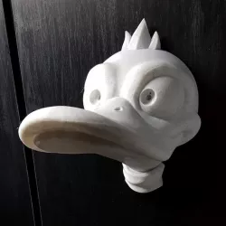 Duck VR Hanger - stretched beak and upscaled