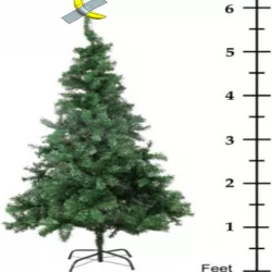Duct-Taped Banana Christmas tree topper (Multicolor)