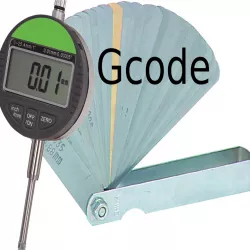 Ender 3 Indicator and Feeler Gcode