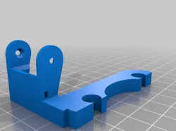 Ender 3 Pro hot end cable chain mount