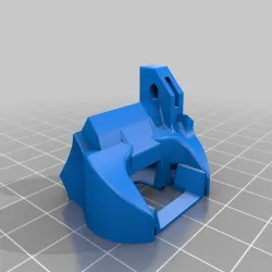 Fan shroud MK3S for Nozzle Nitro Hotends.fr
