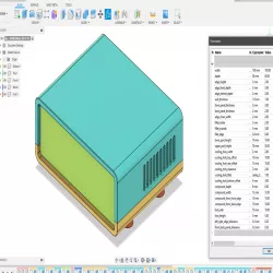 Fusion 360 Parametric Housing