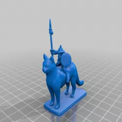 Goblin Cat Rider