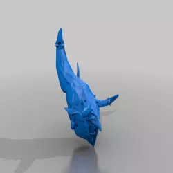 goblin warboss head - night goblins - gubbins