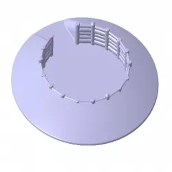 Gun Emplacement for Wargaming 15mm / 20mm 