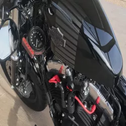 Harley Davidson Sportster odometer lateral relocation support