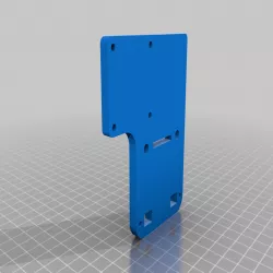 Hemera/Hermes mount for FolgerTech FT5 and FT6 and 713 Maker carriage - WIth BLTouch