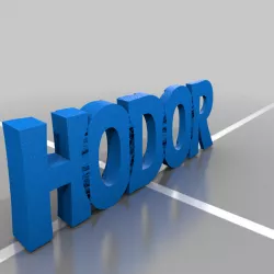 Hodor Door Stop with Carpet Grabber